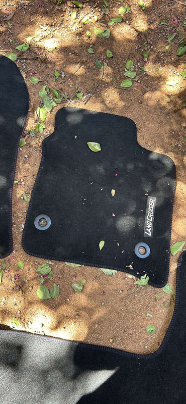 Toyota Land Cruiser Original Interior Carpets - Genuine Parts