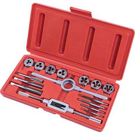 Tork Craft Tap & Die Set 16Pce In Plastic Case