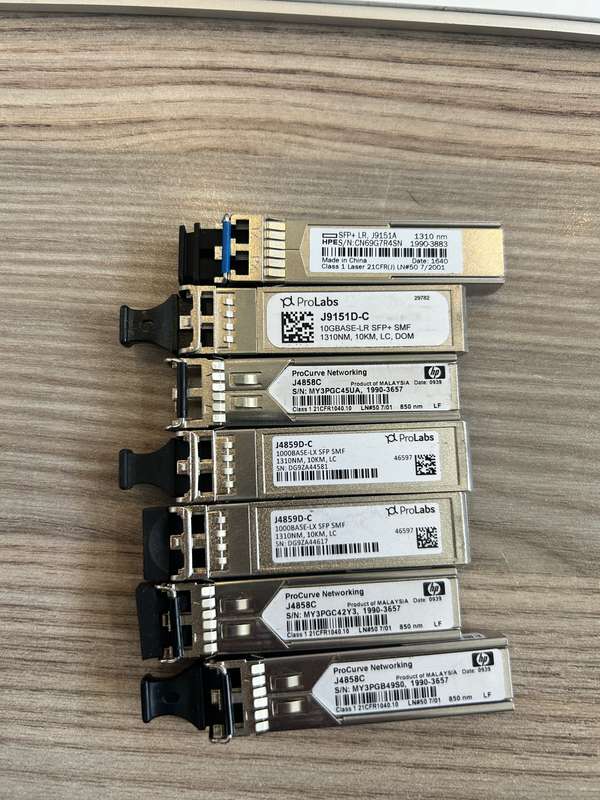 Lot of HP and Prolabs SFP