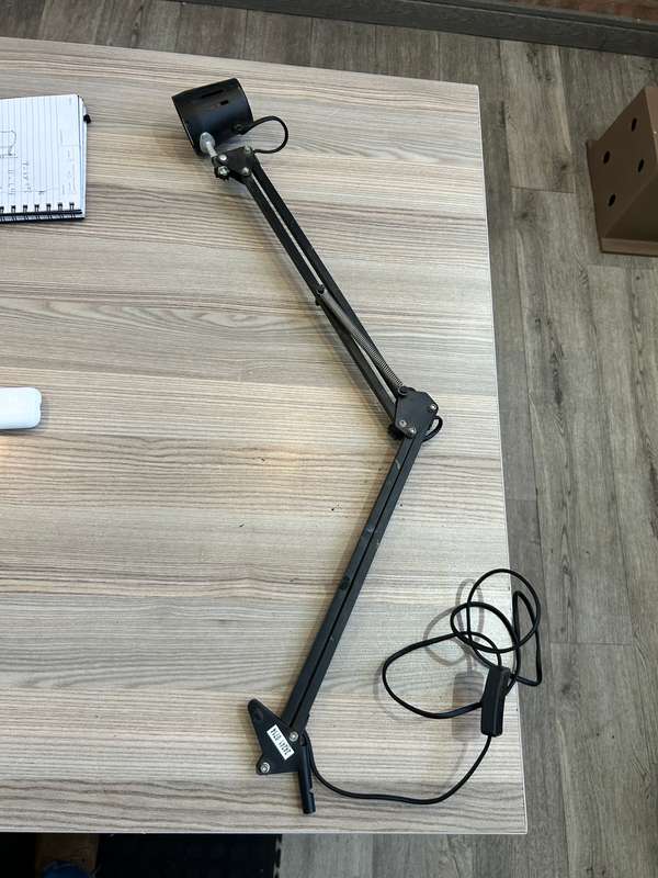 Metal Desk Lamp Adjustable GooseNeck Table Lamp
