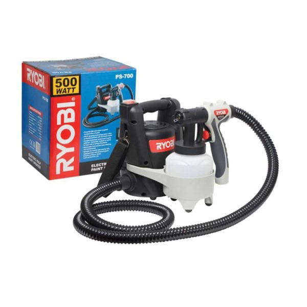 RYOBI Corded Spray Gun HVLP, PS-700, 700ml, 500W