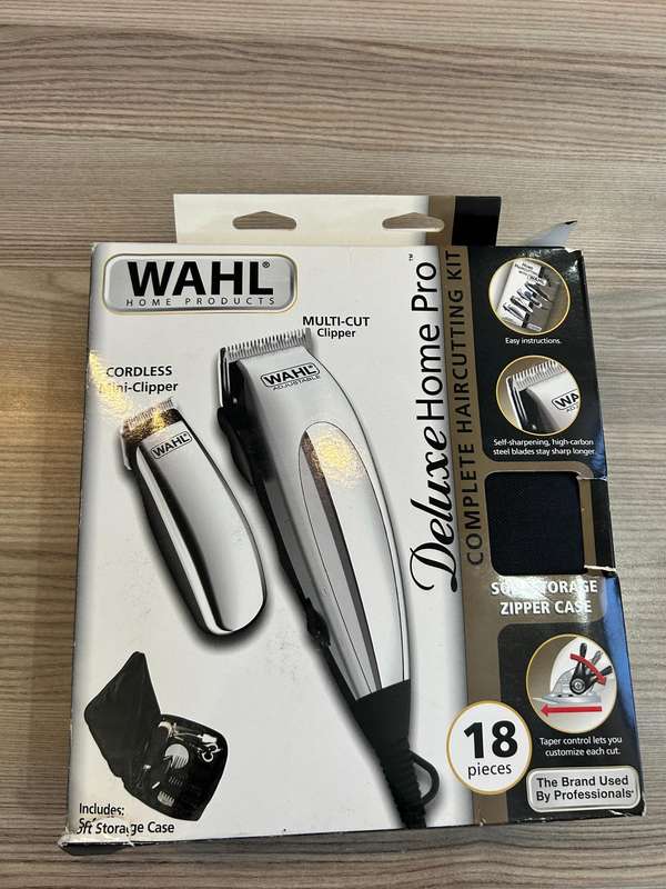Wahl deluxe home pro complete haircutting kit