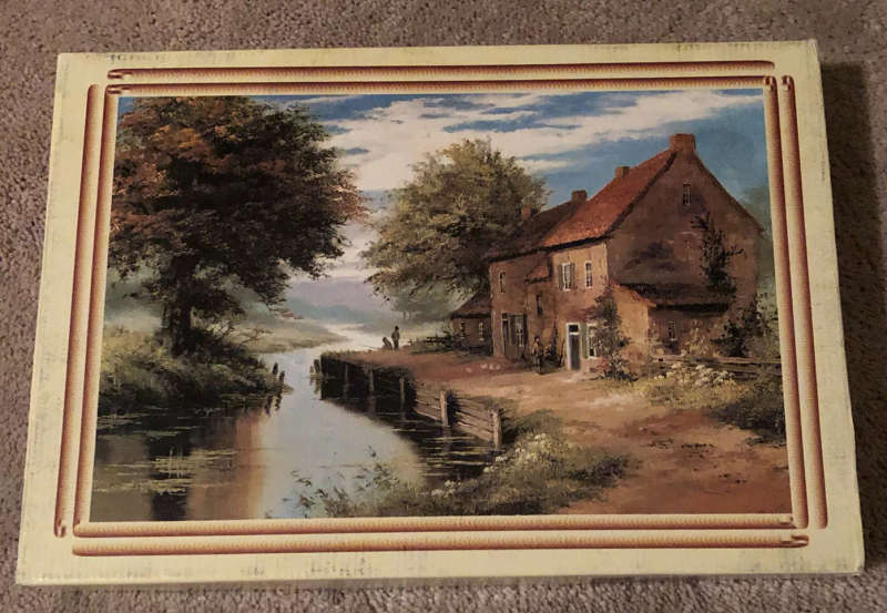 Jigsaw Puzzle box lot