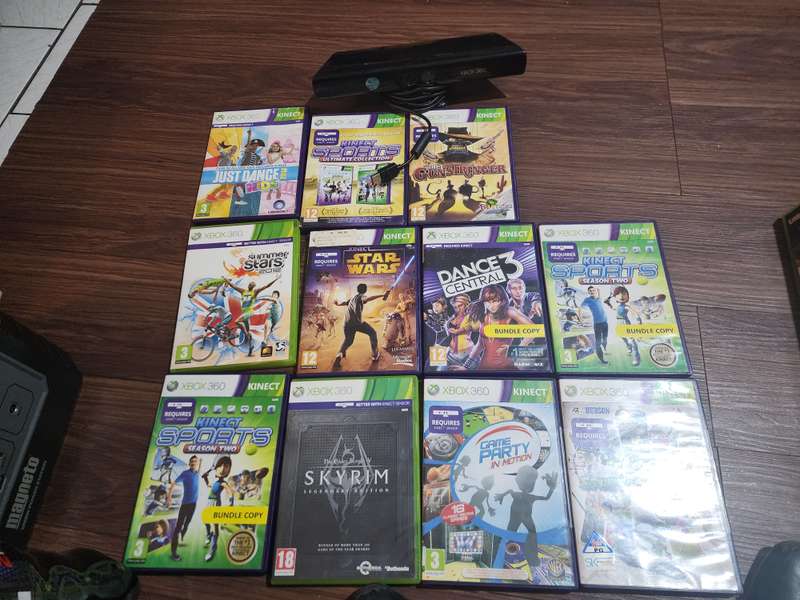 Xbox 360 kinect sensor