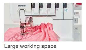 Brother CV3550 Covertstitch machine