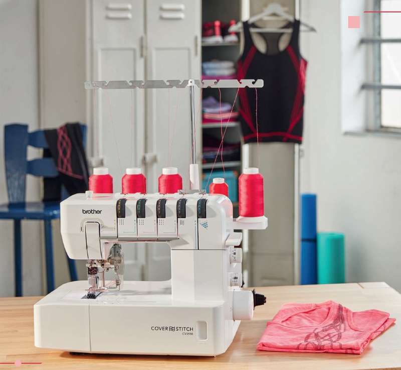 Brother CV3550 Covertstitch machine