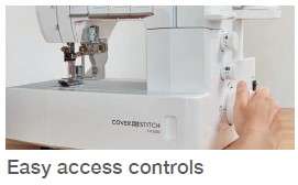 Brother CV3550 Covertstitch machine