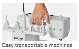 Brother CV3550 Covertstitch machine