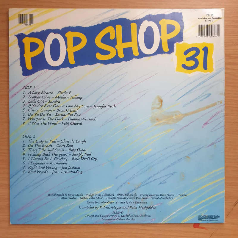 Pop Shop Vol. 31 - Vinyl