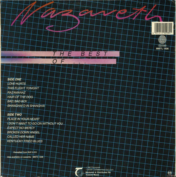 Nazareth  The Best Of Nazareth - Vinyl