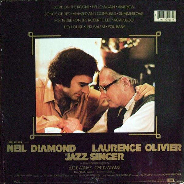Neil Diamond  The Jazz Singer (Original Songs From The Motion Picture) - Vinyl
