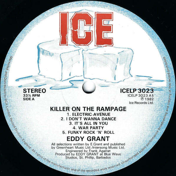 Eddy Grant - Killer on the Rampage - Vinyl