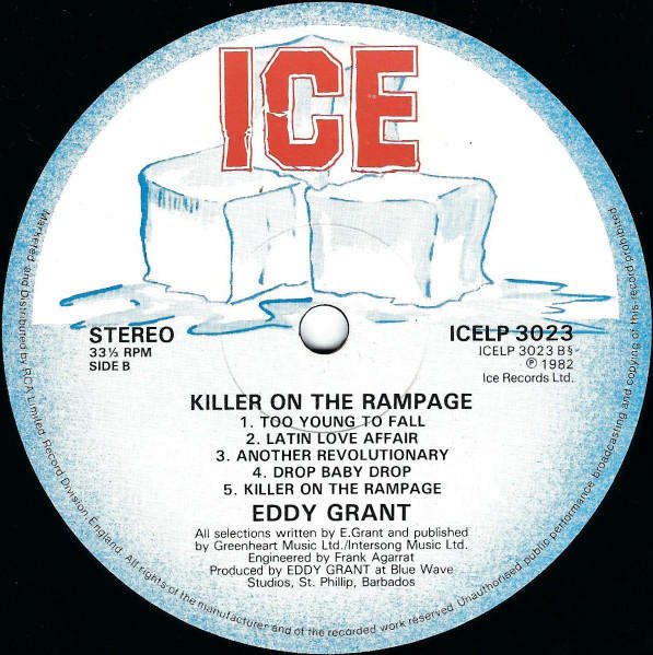 Eddy Grant - Killer on the Rampage - Vinyl