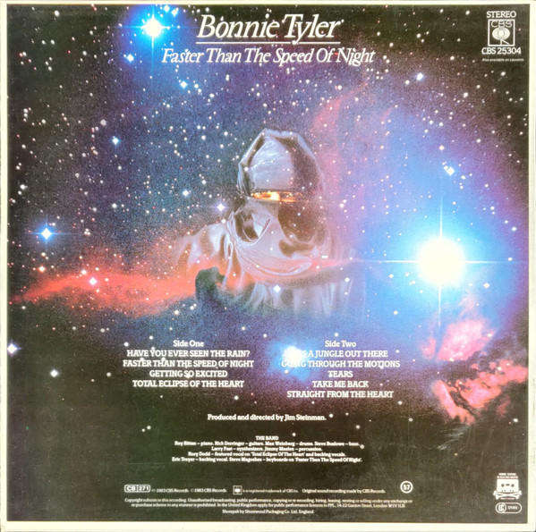 Bonnie Tyler  Faster Than The Speed Of Night