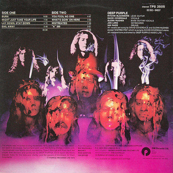 Deep Purple  Burn - Vinyl
