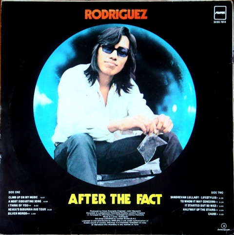 Rodriguez*  After The Fact - Vinyl