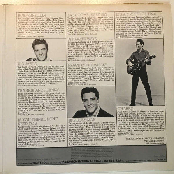 Elvis Presley  Double Dynamite - Vinyl