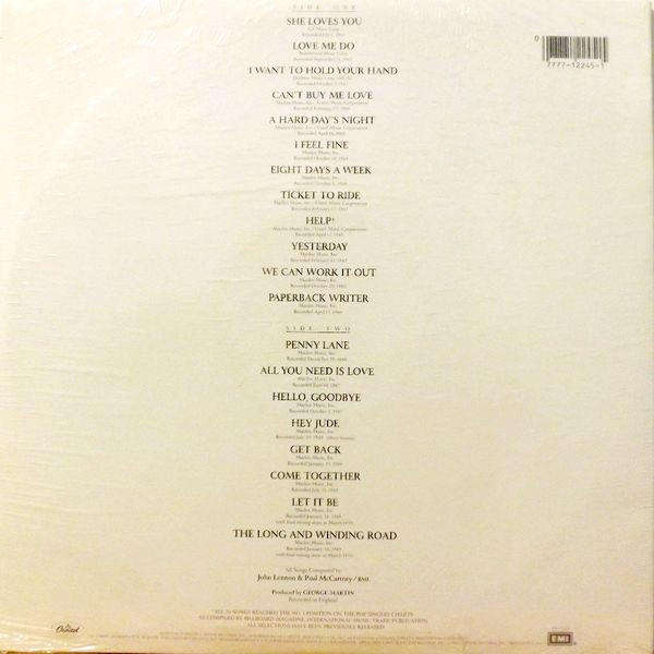 The Beatles  20 Greatest Hits - Vinyl