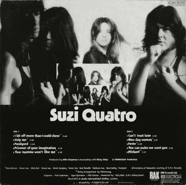 Suzi Quatro  Your Mamma Won't Like Me - Vinyl