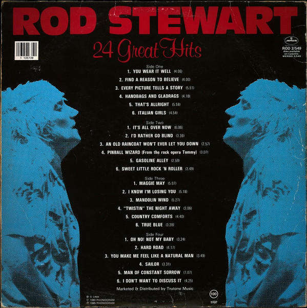 Rod Stewart  24 Great Hits - Vinyl