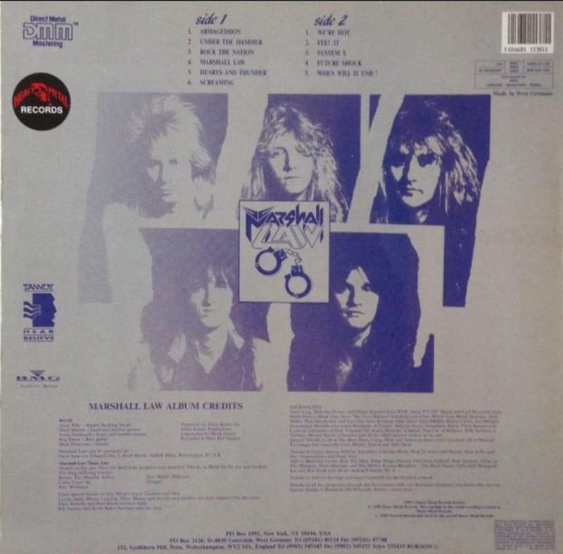 MARSHALL LAW - MARSHALL LAW - VINYL