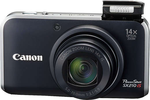 Canon Powershot SX210 IS bundle