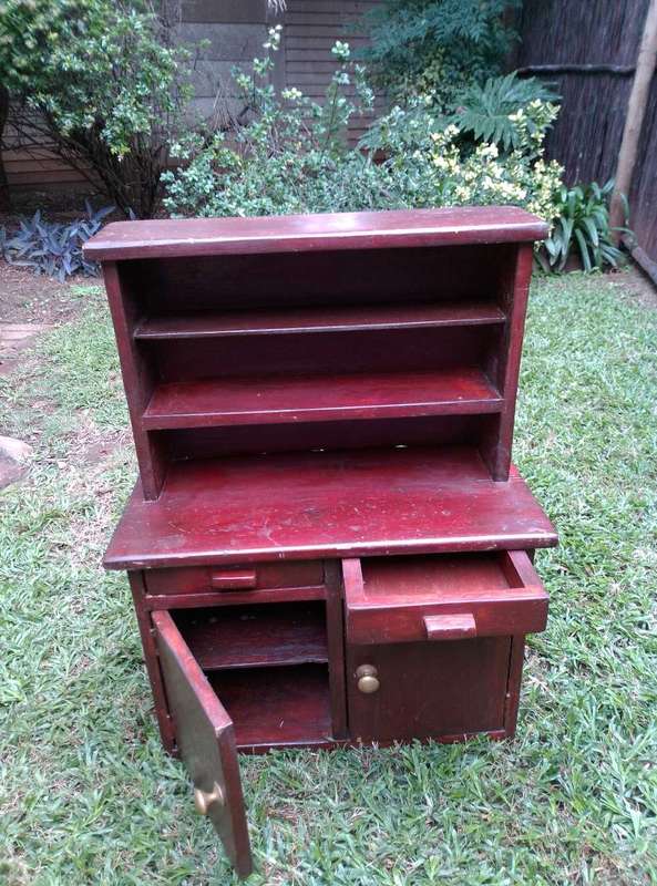 Kids antique cupboard &chiar