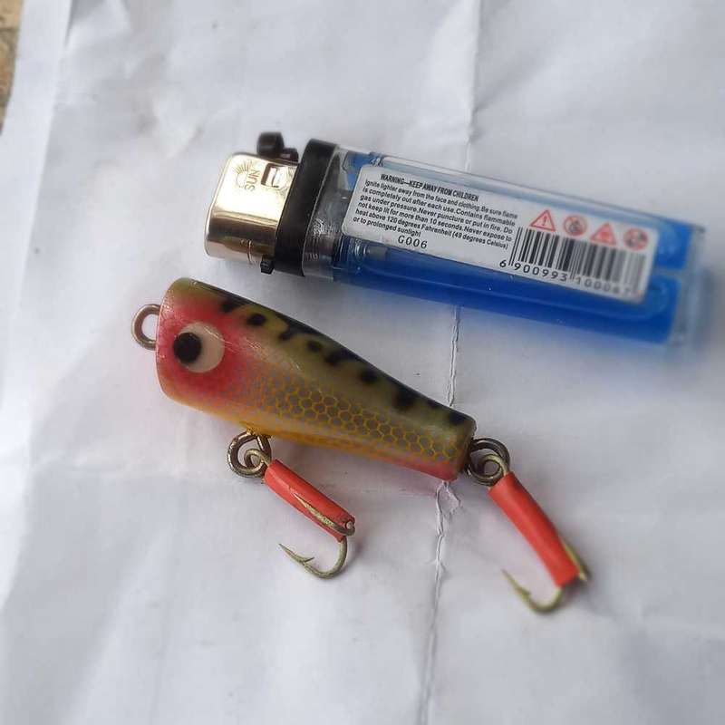 VINTAGE COLLECTIBLE BASS LURE/POPPER