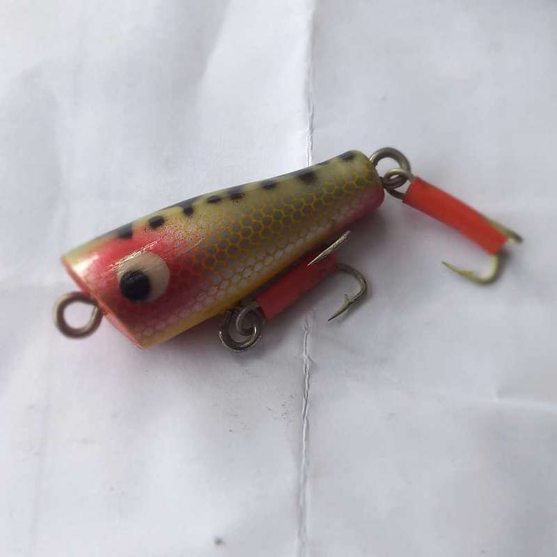 VINTAGE COLLECTIBLE BASS LURE/POPPER