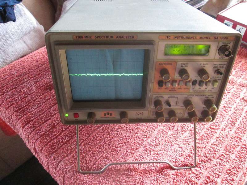 ITC 1300MHz SPECTRUM ANALYSER MODEL SA1300