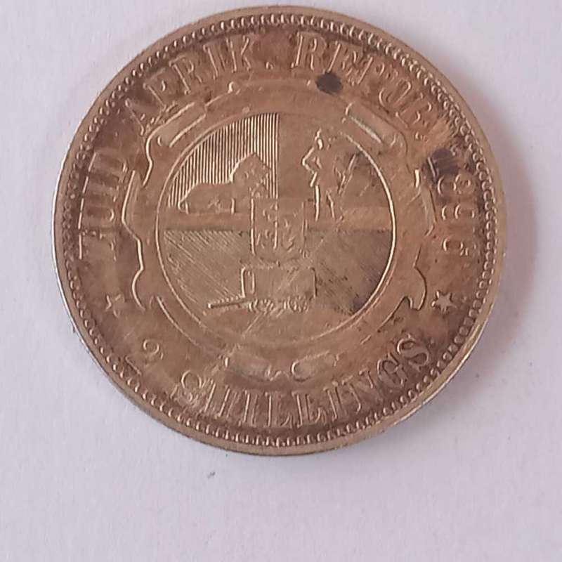 1896 ZAR 2 SHILLING..NICE CONDITION