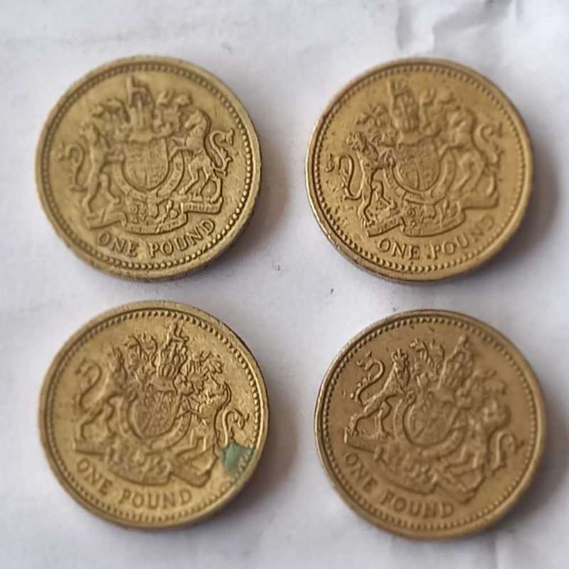 1983 GB POUNDS X 4 FOR ONE BID