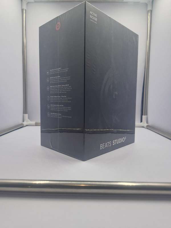 Beats Studio³ Wireless Noise Cancelling Headphones - Black (New Factory Sealed)