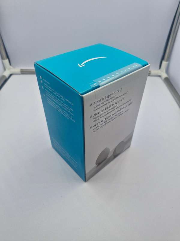 Amazon Echo Pop compact Wi-Fi and Bluetooth smart speaker with Alexa - Glacier White