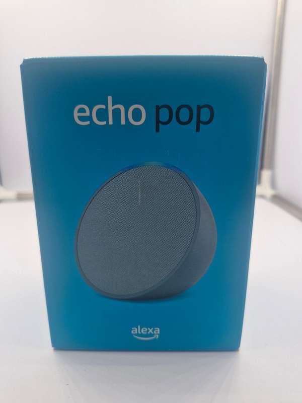 Amazon Echo Pop compact Wi-Fi and Bluetooth smart speaker with Alexa - Midnight Teal