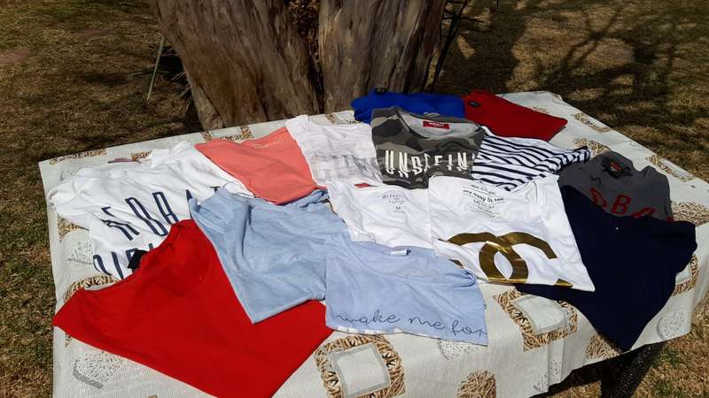 14x Women's T-Shirts Size M Combo for Self-use or ideal stock for Thrift Store / Informal trading