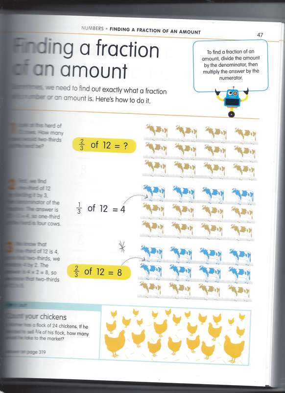 How To Be Good at Maths (ages 7 - 11) by Carol Vorderman (The simplest-ever visual guide)