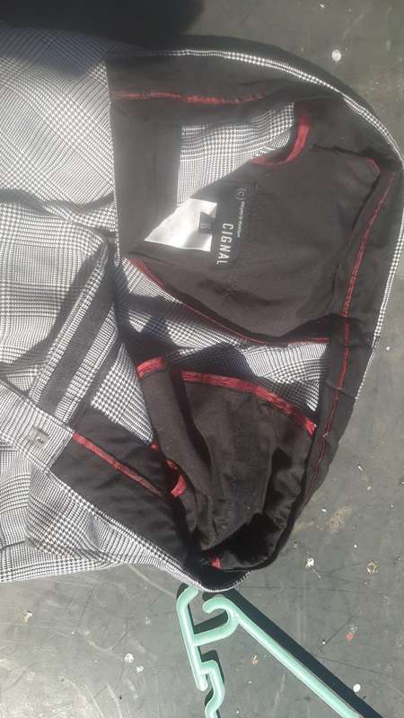 Brand Markham Cignal Smart Checkered Chino Mens / Boys Smart Casual Pants Size 32/33