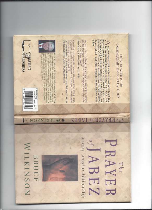The Prayer of Jabez (Breakthrough) by Wilkinson, Bruce (2001) Hardcover