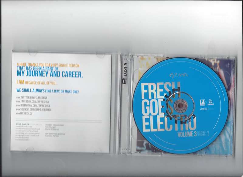 DJ Fresh Goes Electro Volume 3 2 CD Pack