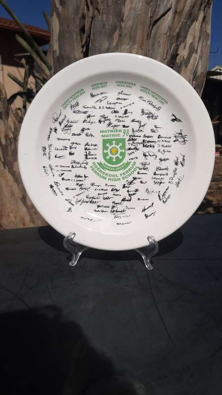 Ferrum High School Newcastle Class of 1998 Signature Plate