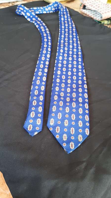 CLassic Stylish Royal Blue Men's Tie