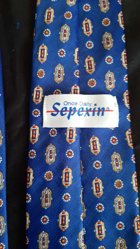 CLassic Stylish Royal Blue Men's Tie