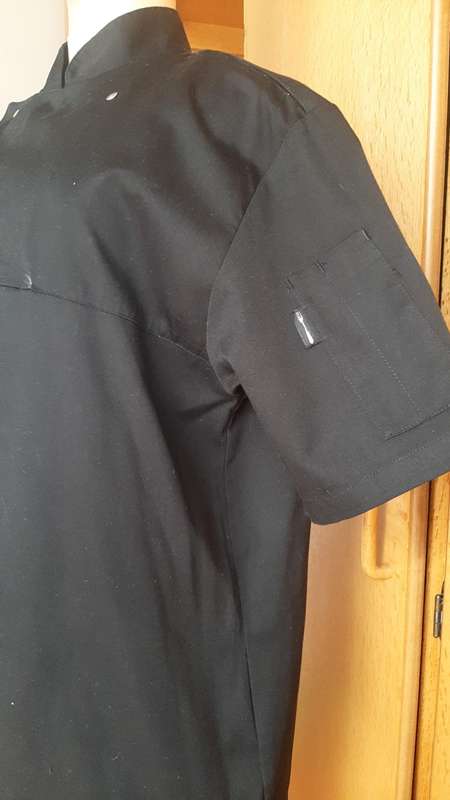 Size M Chefs Works Black Chefs Top Unisex Top Work Clothing