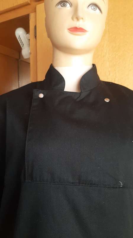 Size M Chefs Works Black Chefs Top Unisex Top Work Clothing