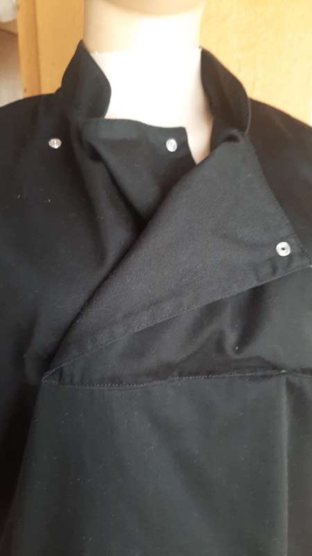 Size M Chefs Works Black Chefs Top Unisex Top Work Clothing