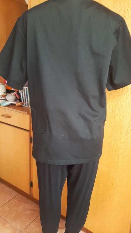 Size M Chefs Works Black Chefs Top Unisex Top Work Clothing