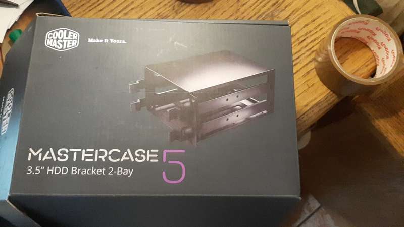 Cooler Master Case 5 2-Bay 3.5 Inch HDD Cage Brand New As per photos