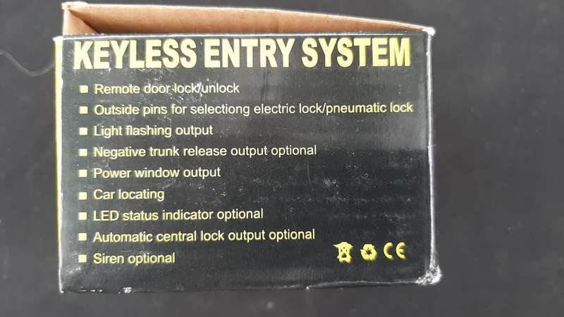 Keyless Entry System 12V Universal Car Automatic Remote Control Central Kit Car Door Lock