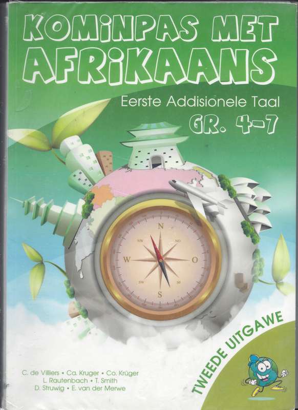 Kominpas Met Afrikaans Gr.4-7 Tweede Uitgawe. Uitstekende Toestand